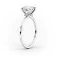 The Nelly Set With A 3.5 Carat Elongated Cushion Moissanite For Discount