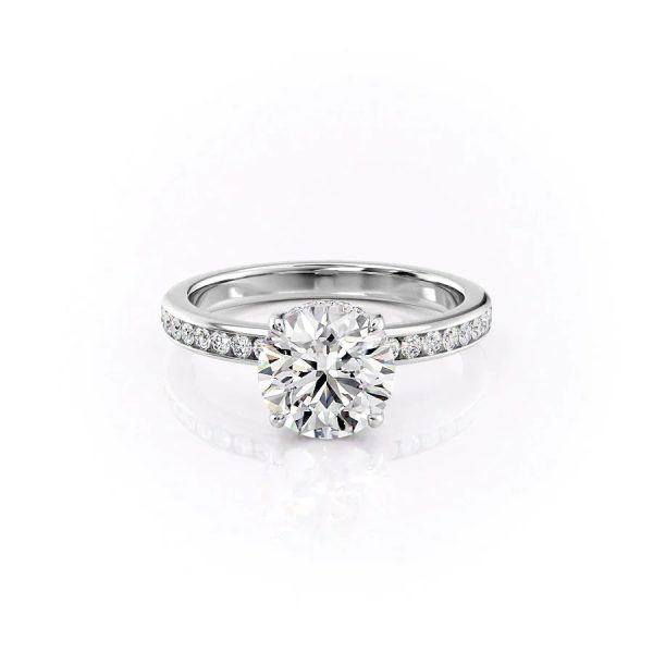 The Marilyn Set With A 2 Carat Round Lab Diamond Discount