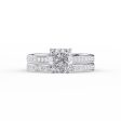 The Cameron Set With A 2.5 Carat Cushion Lab Diamond Online Hot Sale