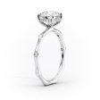 The Samantha Set With A 2 Carat Princess Lab Diamond For Discount