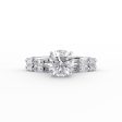 The Patricia Set With A 1 Carat Round Lab Diamond on Sale