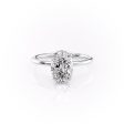 The Sandra Set With A 3 Carat Oval Lab Diamond Cheap