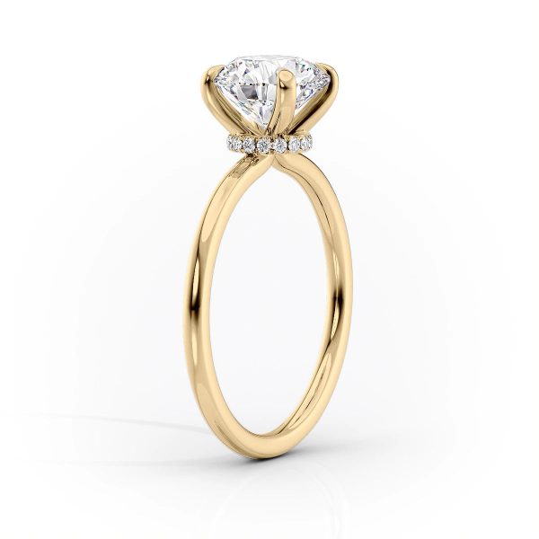 The Nelly Set With A 1.5 Carat Elongated Cushion Moissanite on Sale