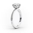 The Marilyn Set With A 1 Carat Princess Lab Diamond Online Sale