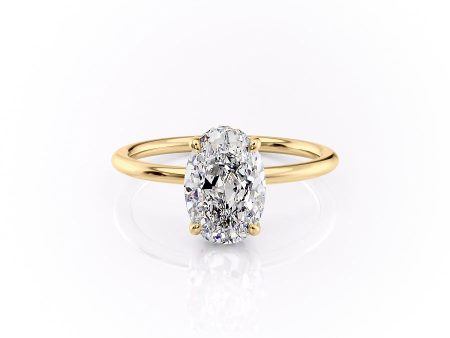 The Sandra Set With A 2.5 Carat Oval Lab Diamond Online Hot Sale