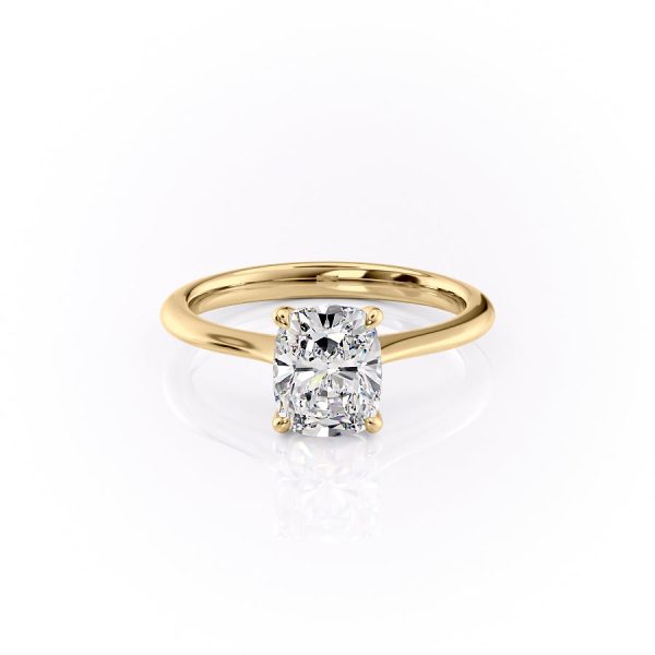 The Katelyn Set With A 1.5 Carat Elongated Cushion Lab Diamond Online