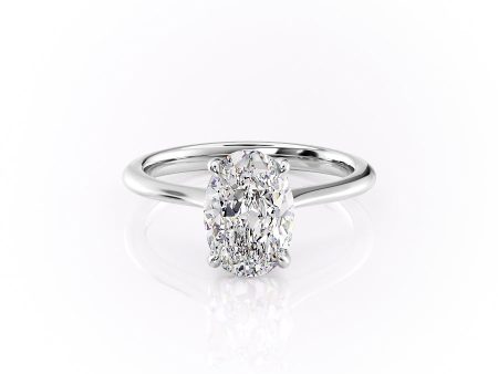 The Katelyn Set With A 3 Carat Oval Lab Diamond Online Hot Sale