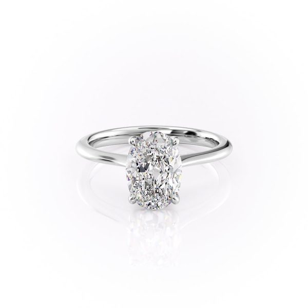 The Katelyn Set With A 3 Carat Oval Lab Diamond Online Hot Sale