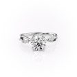 The Daisy Set With A 3 Carat Round Lab Diamond Cheap