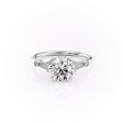 The Stephanie Set With A 1 Carat Round Lab Diamond Online