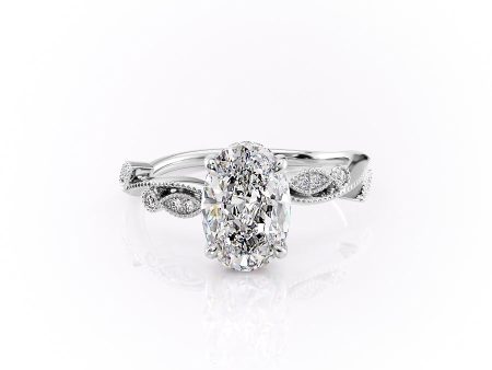 The Robin Set With A 1 Carat Oval Lab Diamond Discount