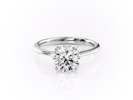 The Katelyn Set With A 1 Carat Round Lab Diamond Online Sale