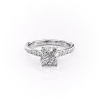 The Cameron Set With A 2.5 Carat Cushion Lab Diamond Online Hot Sale