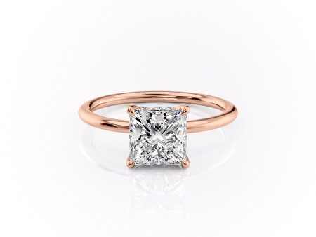 The Sandra Set With A 3 Carat Princess Lab Diamond For Discount