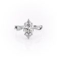 The Daisy Set With A 3 Carat Marquise Lab Diamond Online