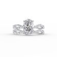 The Daisy Set With A 3 Carat Oval Lab Diamond Discount