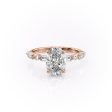 The Patricia Set With A 3 Carat Oval Lab Diamond Sale