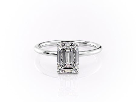 The Sandra Set With A 3 Carat Emerald Lab Diamond Cheap