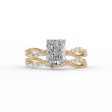 The Daisy Set With A 3 Carat Radiant Lab Diamond Discount