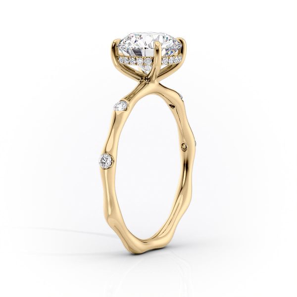 The Samantha Set With A 2.5 Carat Pear Lab Diamond Online