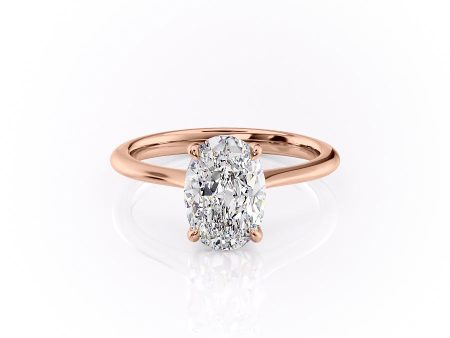 The Katelyn Set With A 1 Carat Oval Lab Diamond Discount