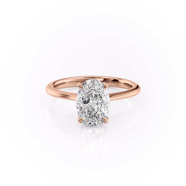 The Katelyn Set With A 1 Carat Oval Lab Diamond Discount