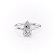 The Sandra Set With A 1.5 Carat Pear Lab Diamond Online