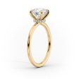 The Nelly Set With A 4 Carat Elongated Cushion Moissanite Online Hot Sale