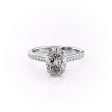 The Cameron Set With A 1 Carat Oval Lab Diamond Online Hot Sale