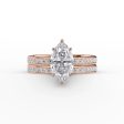 The Marilyn Set With A 2 Carat Marquise Lab Diamond Hot on Sale