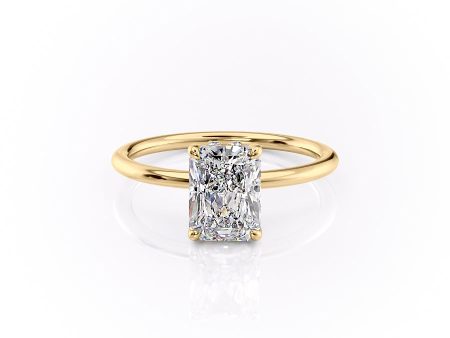 The Sandra Set With A 2.5 Carat Radiant Lab Diamond Online Hot Sale