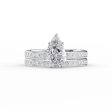 The Marilyn Set With A 1 Carat Pear Lab Diamond Sale