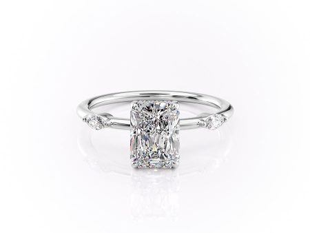 The Nicole Set With A 1.5 Carat Radiant Lab Diamond Online Hot Sale