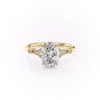 The Stephanie Set With A 2 Carat Oval Lab Diamond Online Sale