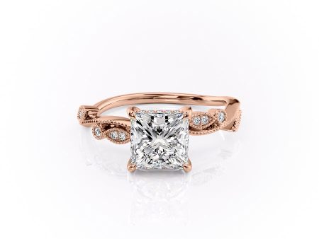 The Robin Set With A 2 Carat Princess Lab Diamond Online