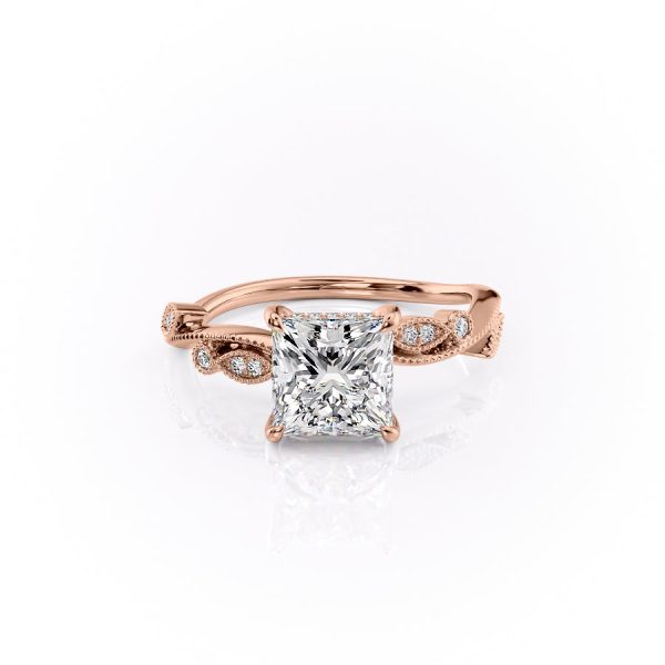 The Robin Set With A 2 Carat Princess Lab Diamond Online