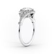 The Halo Stephanie Set With A 1.5 Carat Marquise Lab Diamond For Discount