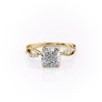 The Daisy Set With A 1 Carat Cushion Lab Diamond Online Hot Sale