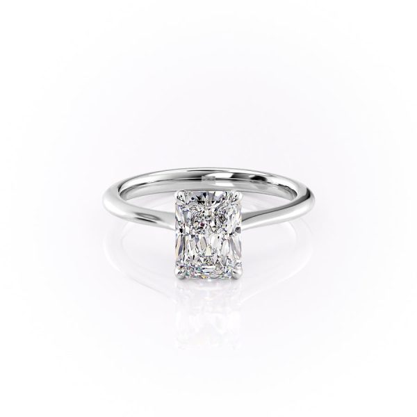 The Katelyn Set With A 2.5 Carat Radiant Lab Diamond Online Hot Sale