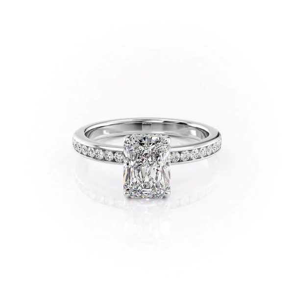 The Marilyn Set With A 2 Carat Radiant Lab Diamond Discount