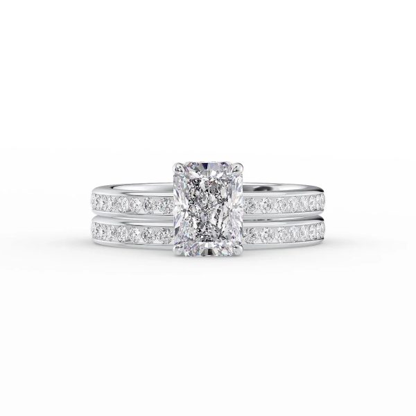 The Marilyn Set With A 2 Carat Radiant Lab Diamond Discount