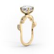 The Robin Set With A 2.5 Carat Pear Lab Diamond Hot on Sale