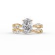 The Daisy Set With A 2.5 Carat Oval Lab Diamond Hot on Sale