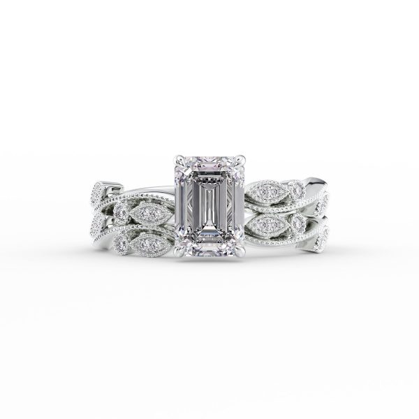 The Robin Set With A 2 Carat Emerald Lab Diamond Online Hot Sale