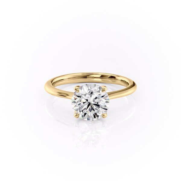 The Katelyn Set With A 1 Carat Round Lab Diamond Online Hot Sale