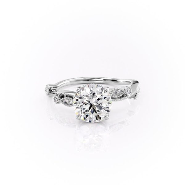 The Robin Set With A 1 Carat Round Lab Diamond Sale