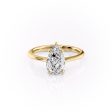 The Katelyn Set With A 2.5 Carat Pear Lab Diamond Hot on Sale