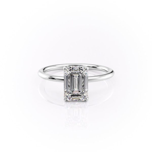 The Sandra Set With A 1 Carat Emerald Lab Diamond Sale