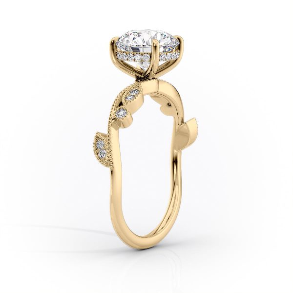 The Robin Set With A 2.5 Carat Round Lab Diamond Online Sale