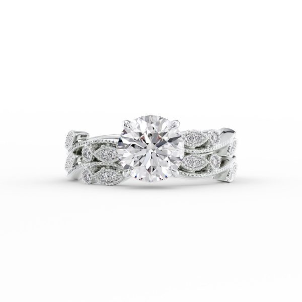 The Robin Set With A 1.5 Carat Round Lab Diamond For Discount